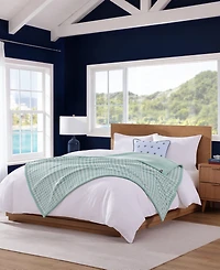 Tommy Hilfiger Riviera Monogram Square Decorative Pillow, 20" x 20"