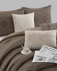 Stratford Park Waverly Geometric 7-Pc. Comforter Set, California King