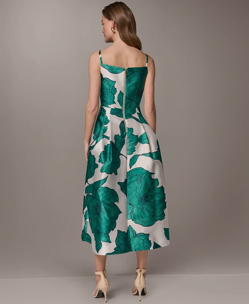 Donna Karan New York Women's Fit & Flare Midi Dress