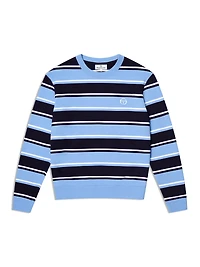 Sergio Tacchini Men's Strisce Stripe Crewneck