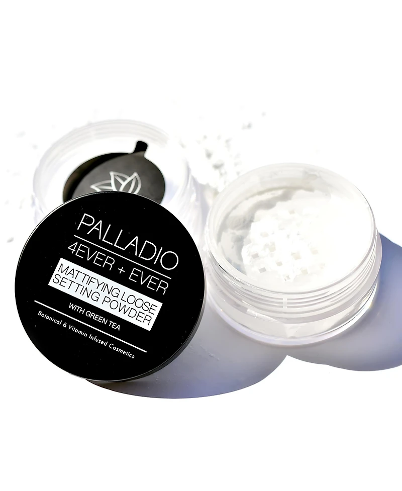 Palladio Mattifying Setting Powder, Translucent - 0.21 oz