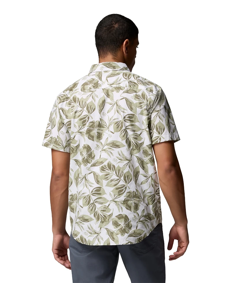 Columbia Men's Rapid Rivers Printed Short Sleeve Shirt
