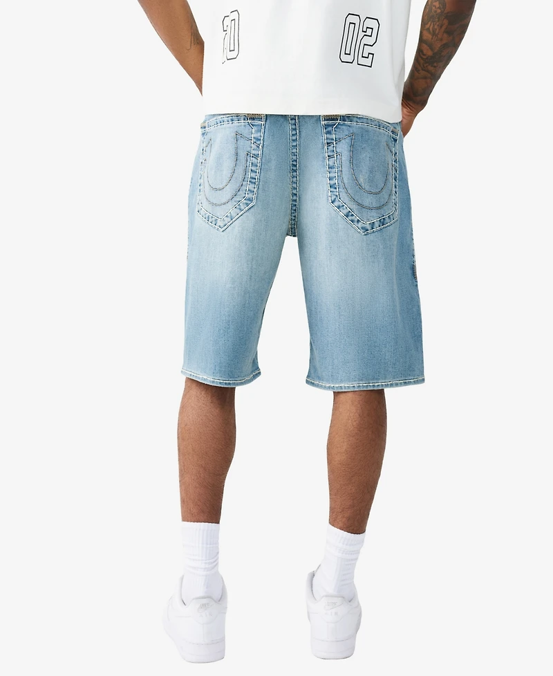 True Religion Men's Regular-Fit Baggy Shorts