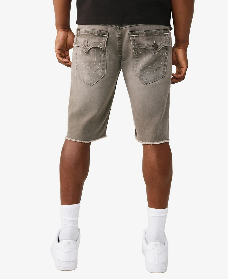 True Religion Men's Straight-Fit Zip Fly Shorts