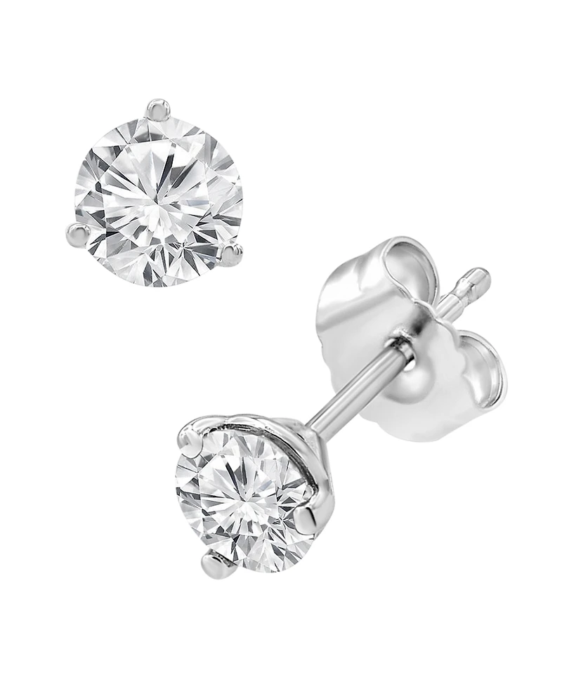 Macy's Lab Grown Diamond Stud Earrings (1 ct. t.w.) 14k White or Yellow Gold