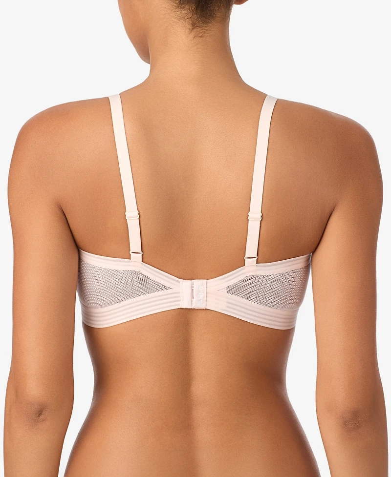 Dkny Sheer Stripe Bralette DK7626