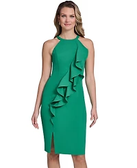 Jessica Howard Petite Halter Neck Body-Con Dress