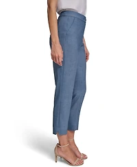 Calvin Klein Women's Mid-Rise Slim-Leg Pants
