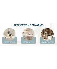 Streamdale Furniture Minimalist Tech Cloth Accent Chair with Sturdy Metal Legs