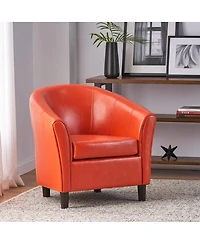 Streamdale Furniture Napoli Club Chair: Bold Style & Extreme Comfort