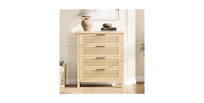 gaomon Fluted Dresser for Bedroom