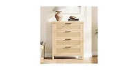 gaomon Fluted Dresser for Bedroom