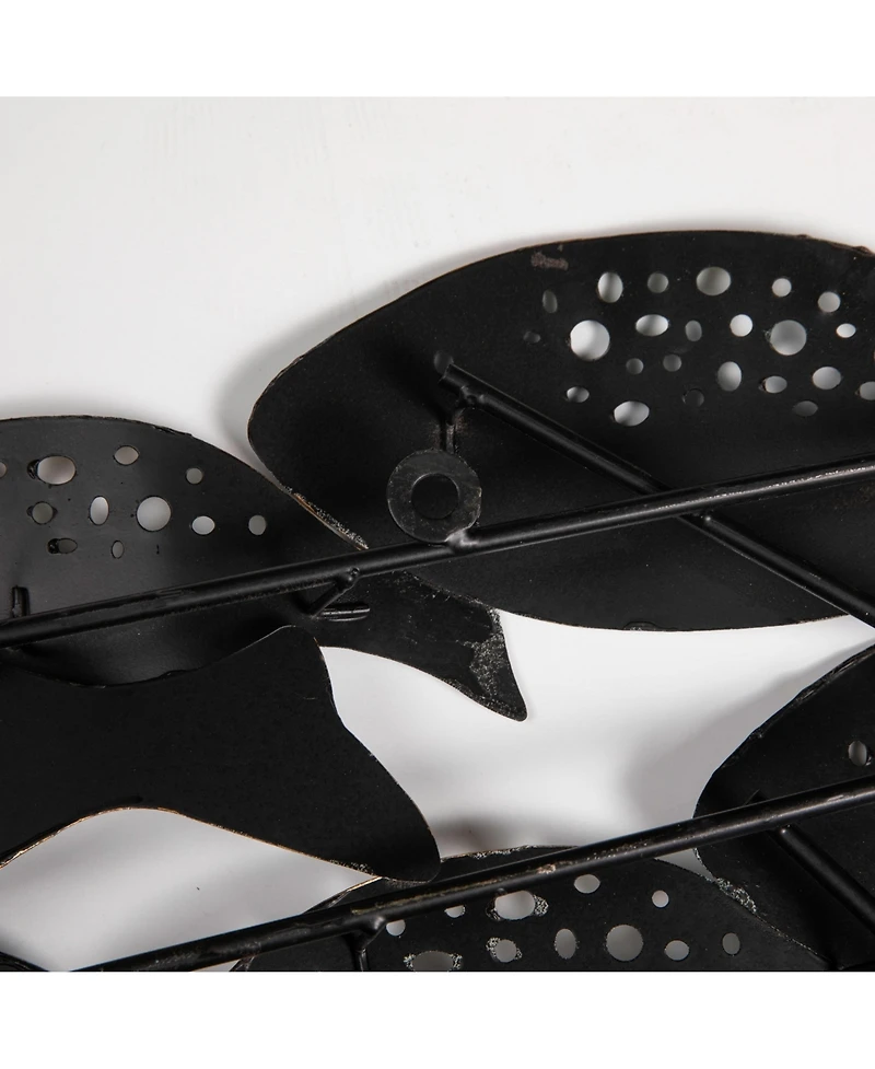 Danya B. School of Fish Modern Metal Wall Art