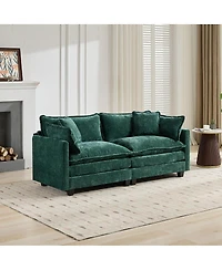 Streamdale Furniture Cloud Couch: Skin-Friendly Chenille, Cloud-Like Comfort, Modular Design