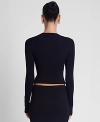 Leau Women's Everyday Jersey Long Sleeve Top