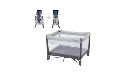 Baby Trend Kids Trend Comet Quick-Fold Playard with Hanging Bassinet