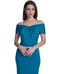Eliza J Women's Off-The-Shoulder Midi Dress
