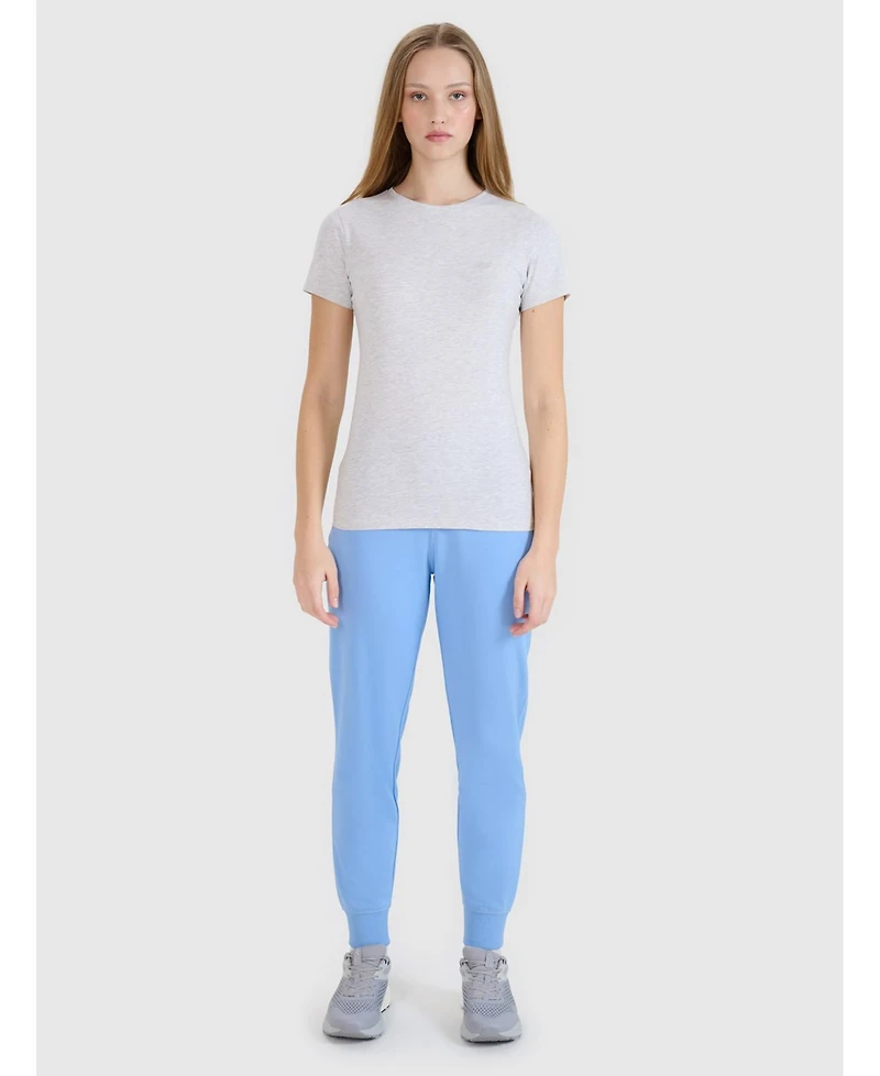 4F Women's Slim Plain T-Shirt