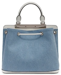 Karl Lagerfeld Paris Evelina Drawstring Small Bucket Bag