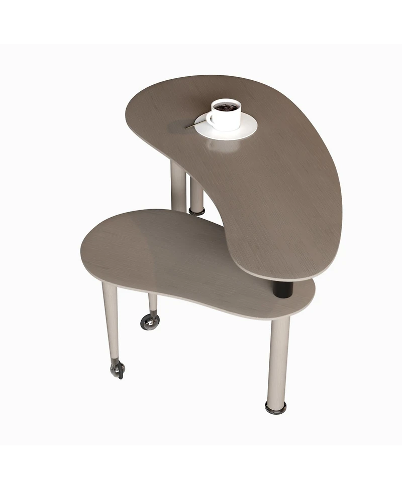 Streamdale Furniture Rotatable Coffee Table with Spacious Storage