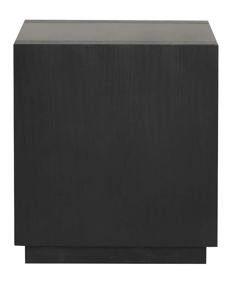 Furniture of America Gryel 20" Bottom Shelf Square End Table