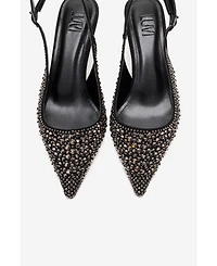 Prologue Shoes Women's Thea Slingback Pointed Toe Pump