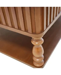 Streamdale Furniture Vintage Lift Top Coffee Table - Solid Wood, Tool-Free Assembly