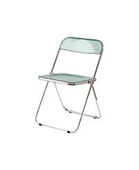 Streamdale Furniture Folding transparent stackable crystal folding chair