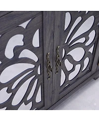 Streamdale Furniture Elegant sideboard with 2 mirrored doors and storage