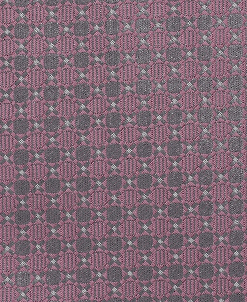 Dkny Men's Slim Design Geometric Neck Tie