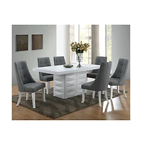 Kings Brand Furniture Set of 2 Dining Chairs