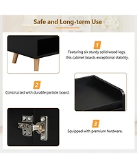 Rainsken Modern Shoe Cabinet