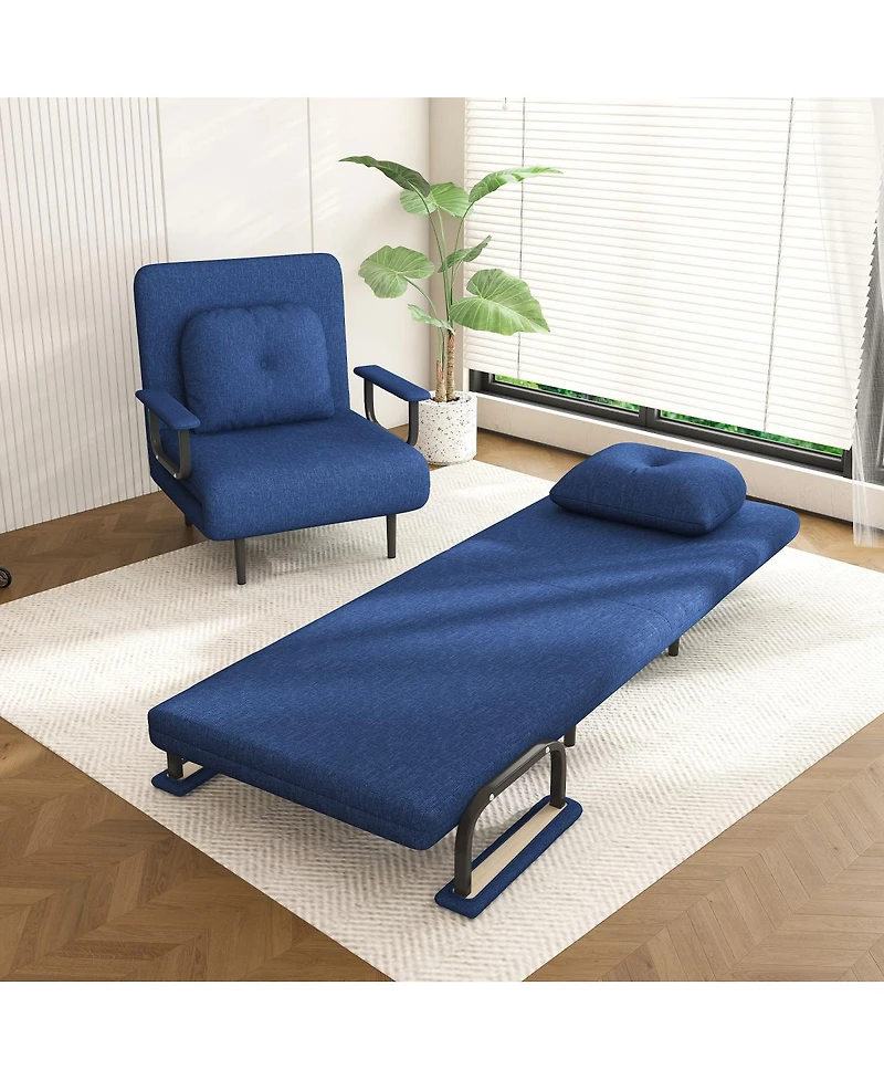 Streamdale Furniture Folding Sofa Bed 3-in-1 Convertible Chair