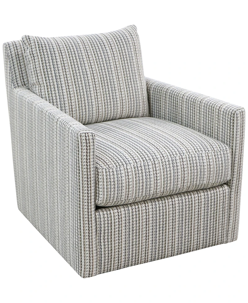 Corine 33" Upholstered Swivel Chair
