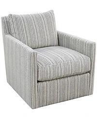 Corine 33" Upholstered Swivel Chair