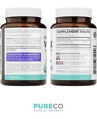 Pure Co Organic Vitex Chasteberry Supplement for Women