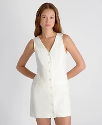 French Connection Women's V-Neck Sleeveless Mini Dress