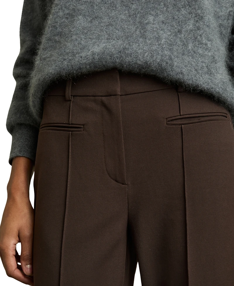 Reiss Women's High Rise Flared Pants