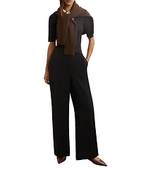 Reiss Women's Wide-Leg Tailored Pants