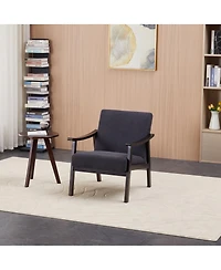 Streamdale Furniture Modern medieval-inspired armchair with high back