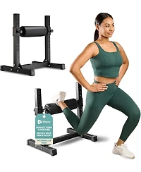 LifePro Durable Bulgarian Split Squat Stand – Lightweight, Stable, 7 Adjustable Heights & Comfortable Padding