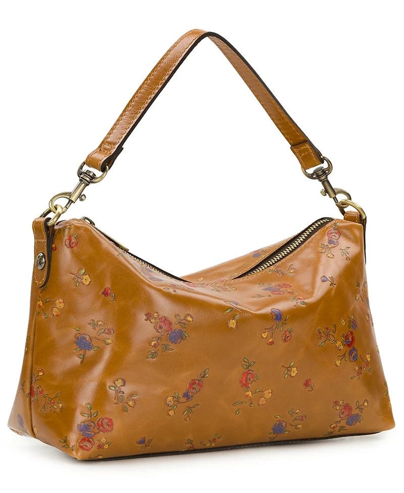 Patricia Nash Kolena Medium Glazed Leather Crossbody Bag