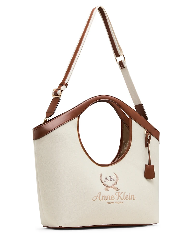Anne Klein Extra-Large Top Handle Tote Bag