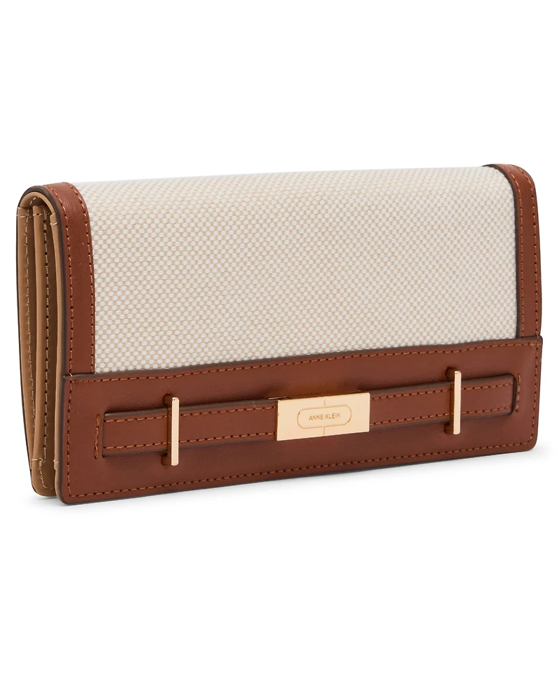 Anne Klein Belted Bifold Continental Wallet