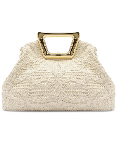 Arezzo Amelia Medium Embroidery Snap Button Crossbody Bag