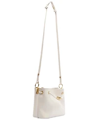 Arezzo Daphne Small Gold-Tone Knot and Eyelets Crossbody Bag