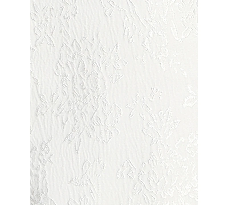 City Studios Women's Floral Jacquard Square Neck Dress