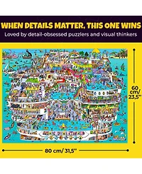 Quokka 1000 Piece Jigsaw Puzzle for Adults – Themed Puzzles with Bonus Challenges