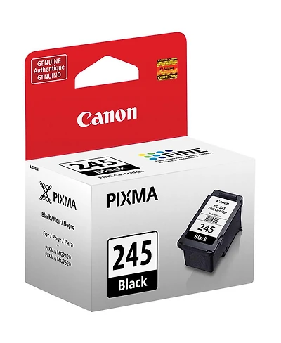 Canon Pg-245 8ml Black Ink Cartridge for Select Pixma iP, Mg, Mx, Tr, Ts Series Printers