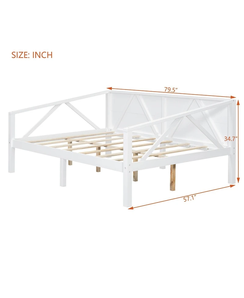 Streamdale Furniture Full size Daybed Bed Frames